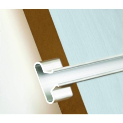 Aluminium T Shaped Slatwall Inserts (Pack of 12)