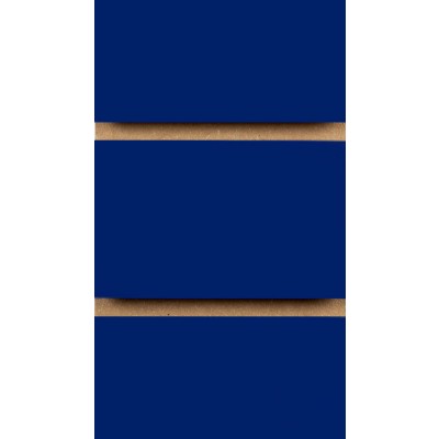 Blue Slatwall Panel 8ft x 4ft (2400mm x 1200mm)