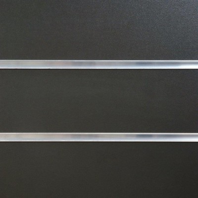 Graphite Grey Slatwall Panel 4ft x 4ft (1200mm x 1200mm)