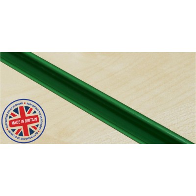 Green Plastic | Pvc Slatwall Inserts (Pack of 12)