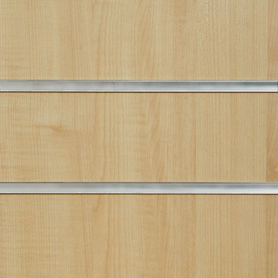 Irish Maple Slatwall Panel 4ft x 4ft (1200mm x 1200mm)