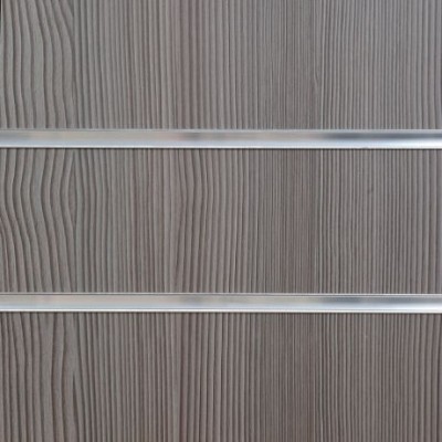 Pino Grey Slatwall Panel 4ft x 4ft (1200mm x 1200mm)