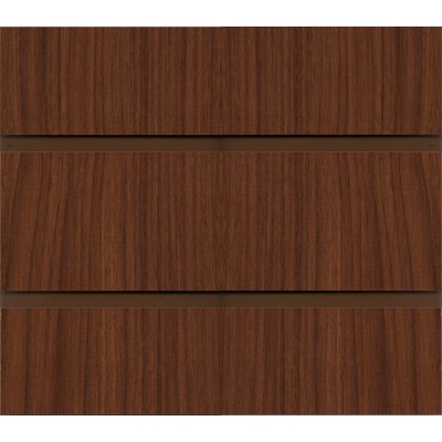 Walnut Slatwall Panel 8ft x 4ft (2400mm x 1200mm)