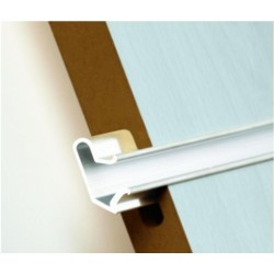 Aluminium L Shaped Slatwall Inserts