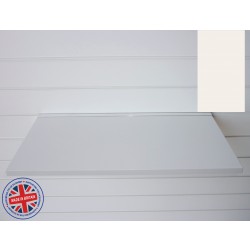 Coral wood Shelf / Floating Slatwall Shelf - 1200mm wide x 300mm deep