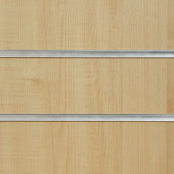 Irish Maple Slatwall Panel 8ft x 4ft (2400mm x 1200mm)