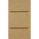 Raw MDF Slatwall Panel 8ft x 4ft (2400mm x 1200mm)