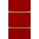 Red Slatwall Panel 8ft x 4ft (2400mm x 1200mm)