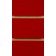 Red Slatwall Panel 8ft x 4ft (2400mm x 1200mm)