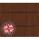 Walnut Slatwall Panel 4ft x 4ft (1200mm x 1200mm)