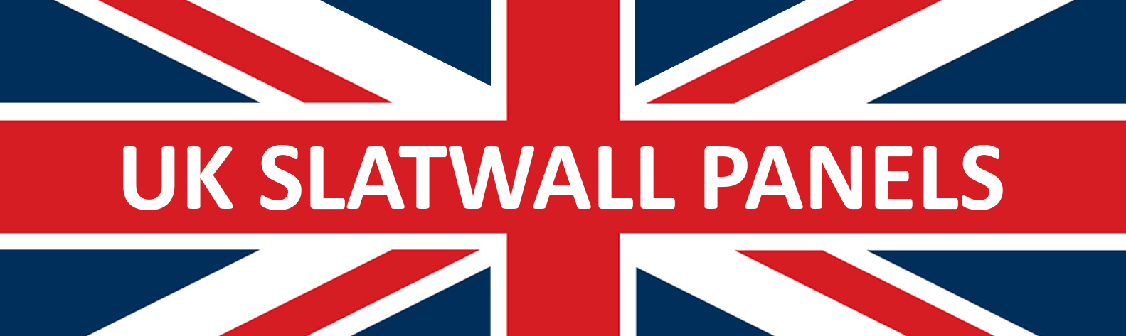 UK Slatwall Panels - 8ft Slatwall